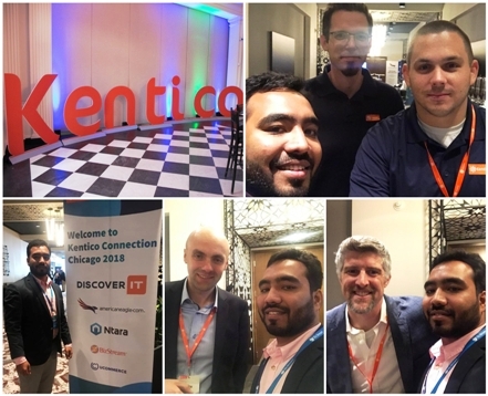 Raybiztech at Kentico Connection 2018 Chicago, Illinois