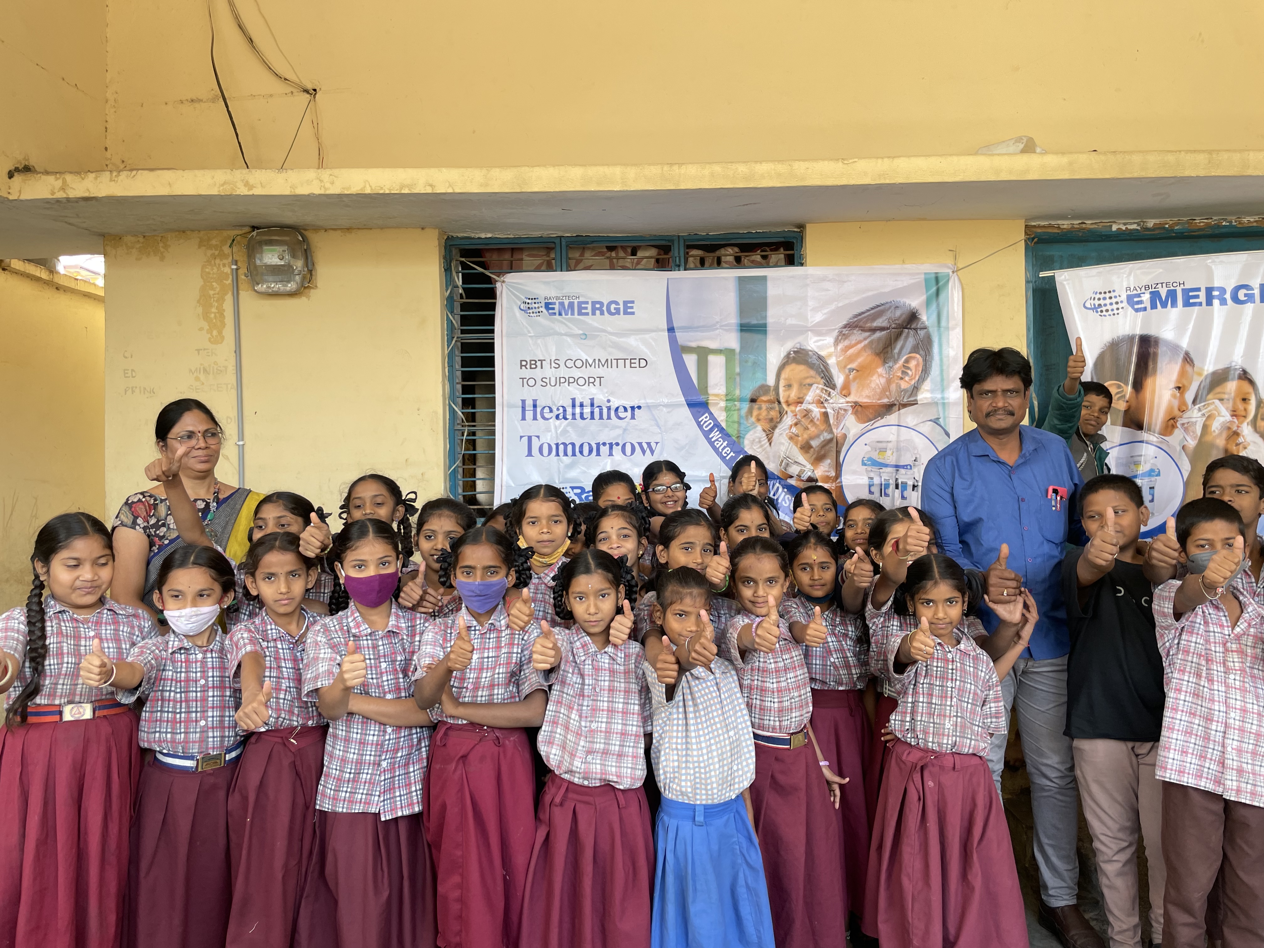 Donated RO water Purifiers