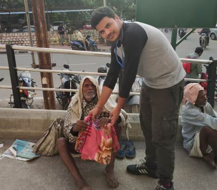 Blankets distribution CSR Blankets distribution CSR