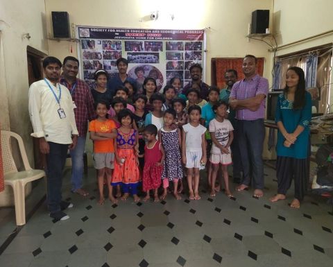 Orphaned Kids with Raybiztech team Orphaned Kids with Raybiztech team