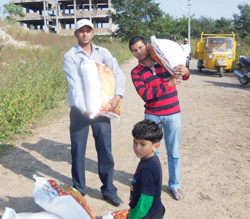 Abhayahasta Umbrellas distribution providing Free Umbrellas
