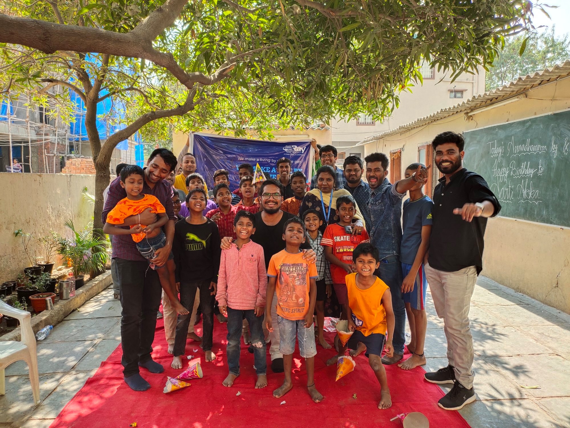 Abhayahasta Umbrellas distribution providing Free Umbrellas